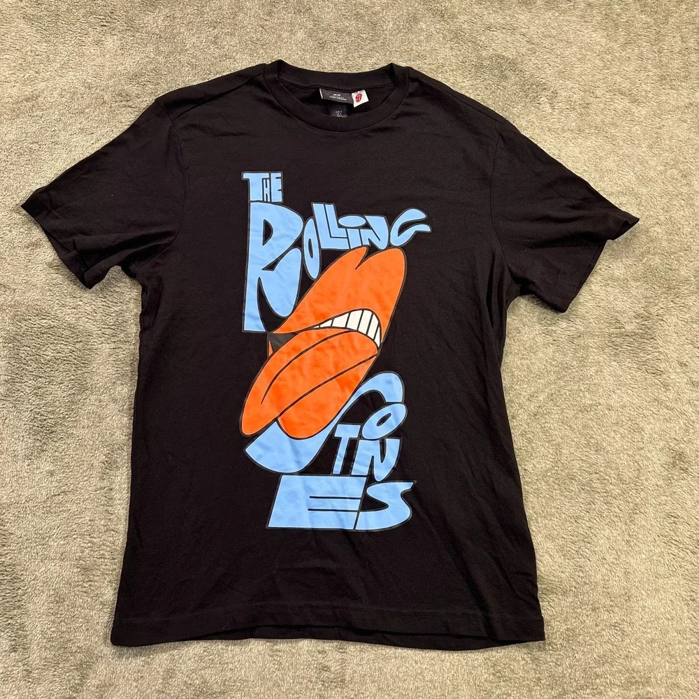 H&M Rolling Stones, unisex size small, NWOT, band tee